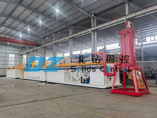 北鉆固控XJ550修井機固控系統(tǒng)調試驗收完成，準備銷往海外